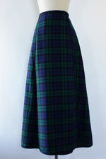 Boston Plaid Wrap Maxi XS/S