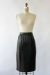 Supple Leather Skirt L