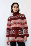Soft Geometry Turtleneck Tunic XS-M