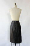 Supple Leather Skirt L