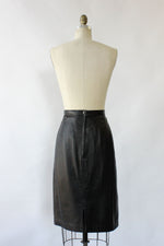 Supple Leather Skirt L