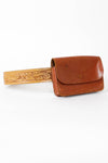 Whiskey Leather Belt Bag