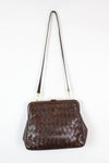 Etienne Aigner Woven Leather Bag