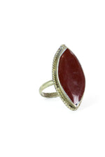 Carnelian Point Ring