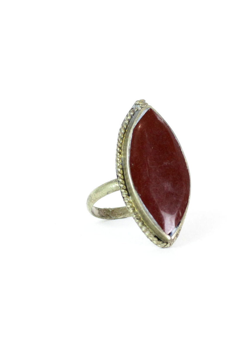 Carnelian Point Ring