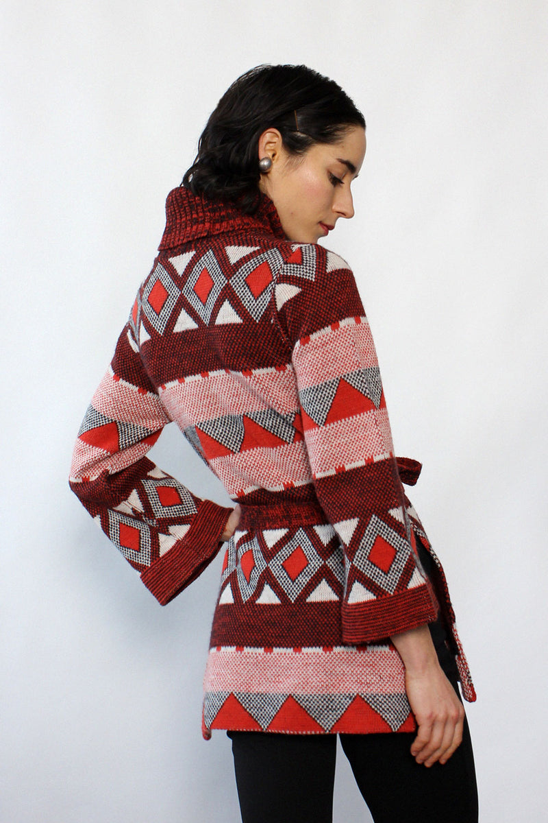 Soft Geometry Turtleneck Tunic XS-M