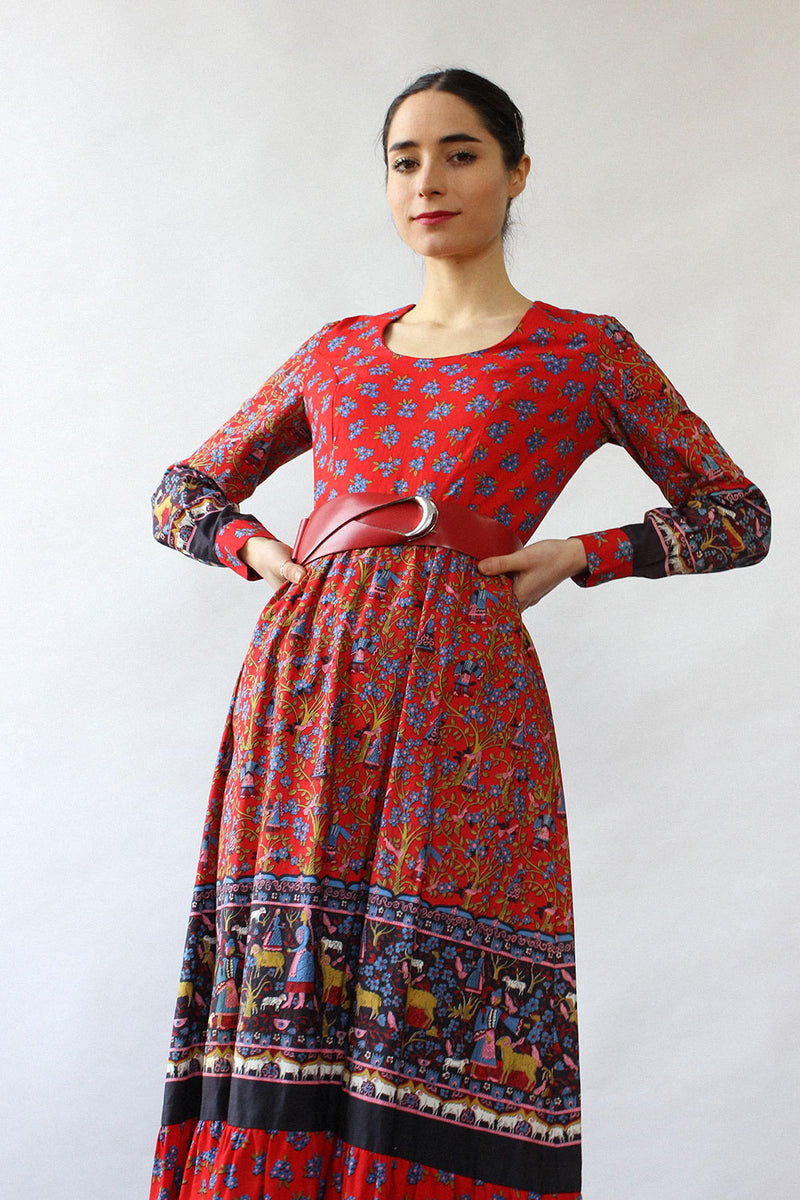 Barclay Novelty Print Maxi Dress XS/S