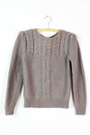 mauve sweater