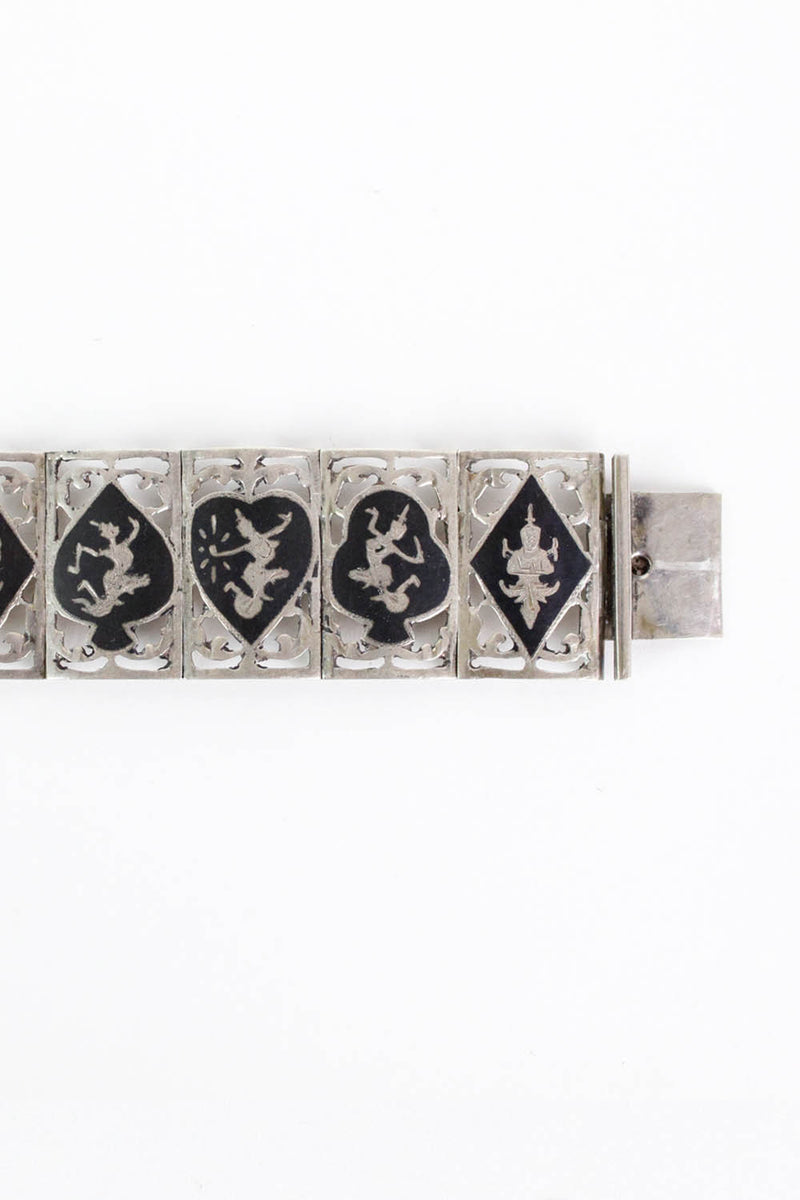 Sterling Siam Bracelet
