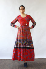 Barclay Novelty Print Maxi Dress XS/S