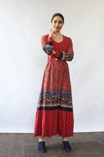 Barclay Novelty Print Maxi Dress XS/S