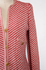 Peppermint Adolfo Knit Jacket M