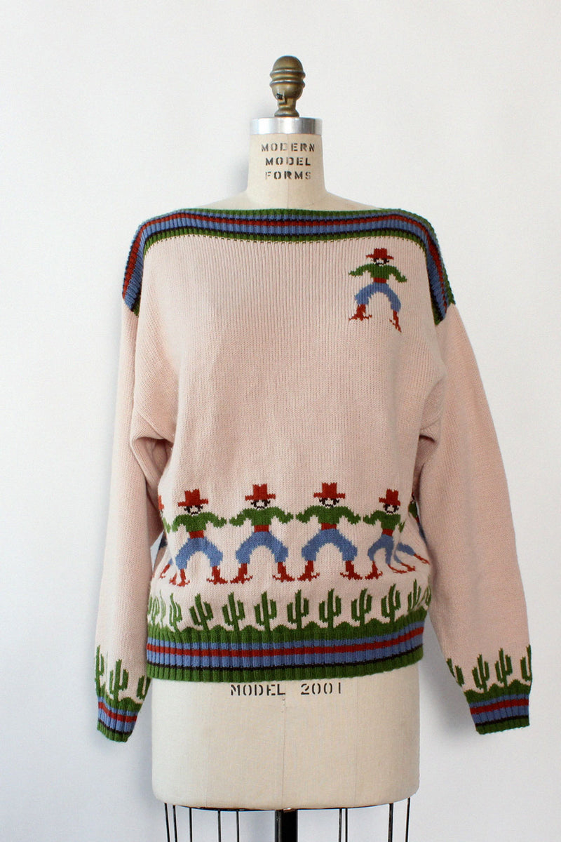 Cacti and Gaucho Sweater S-L