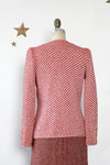 Peppermint Adolfo Knit Jacket M