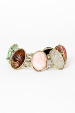Scarab Medallion Bracelet