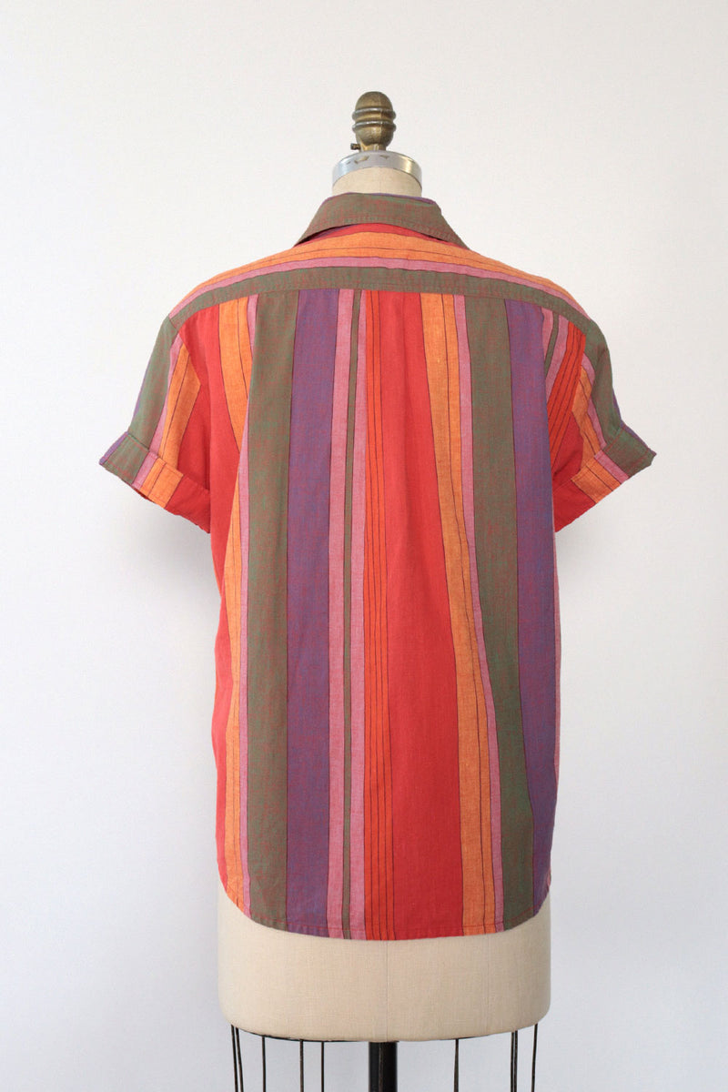Sunset Stripe Buttondown M/L