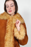 Honey Shearling Penny Lane Coat XS/S