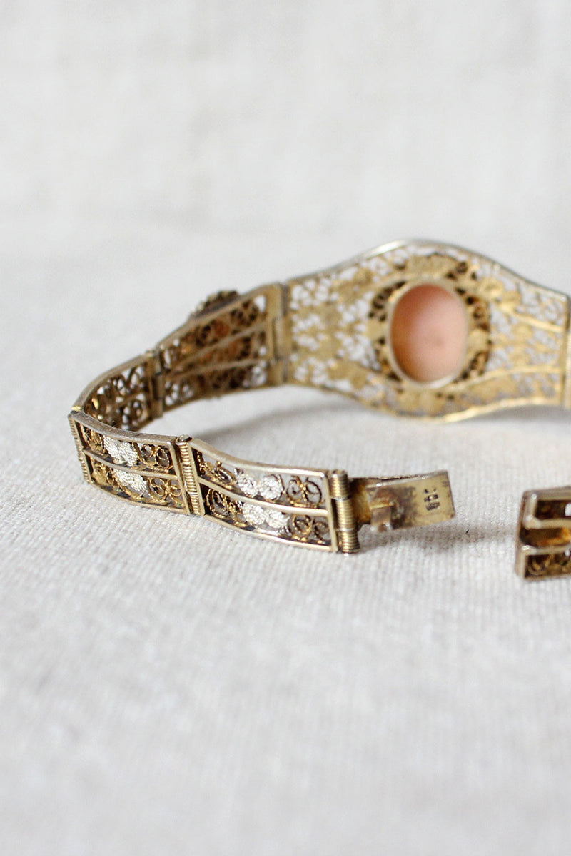 Filigree Cameo Bracelet