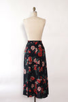 Watercolor Peony Tea Skirt L