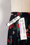 Watercolor Peony Tea Skirt L