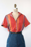 Sunset Stripe Buttondown M/L