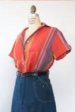 Sunset Stripe Buttondown M/L