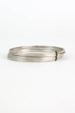 Sterling Bangle Lucky No. Seven