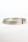 Sterling Bangle Lucky No. Seven