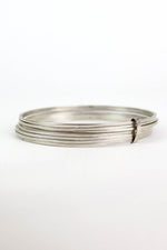 Sterling Bangle Lucky No. Seven