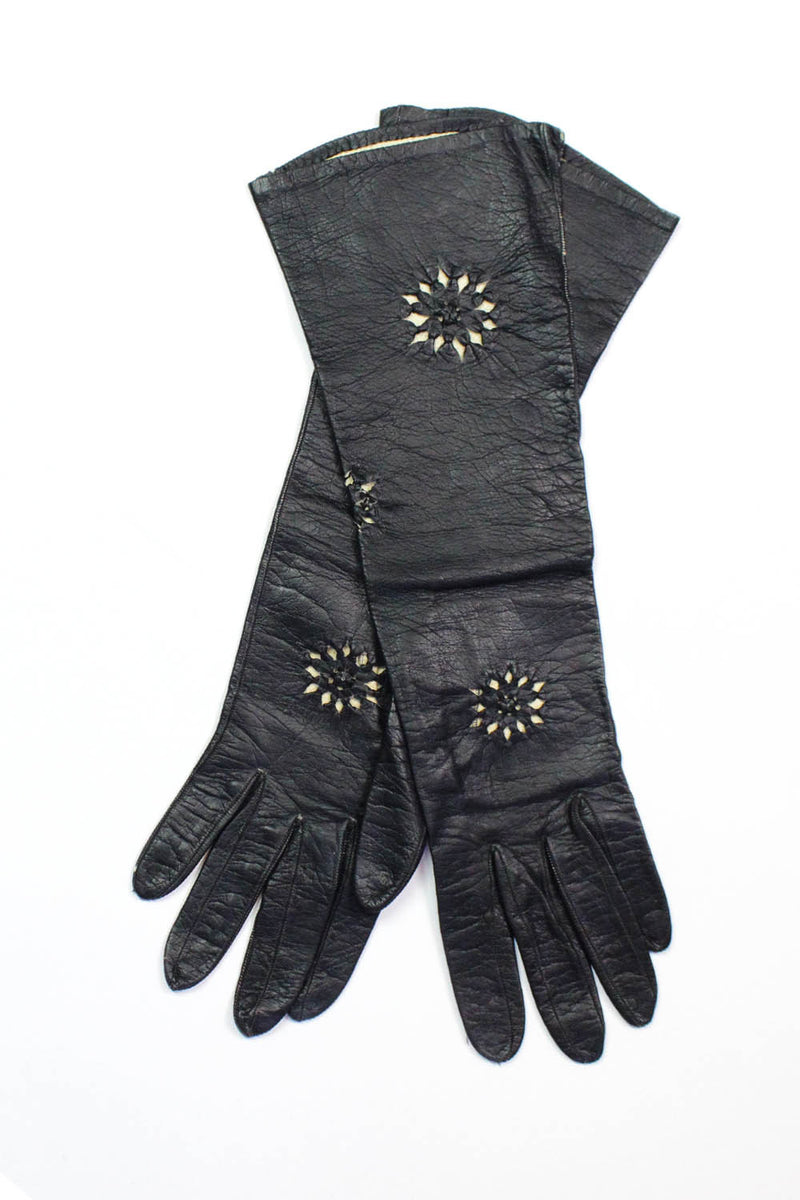 French Kidskin Cutout Gloves
