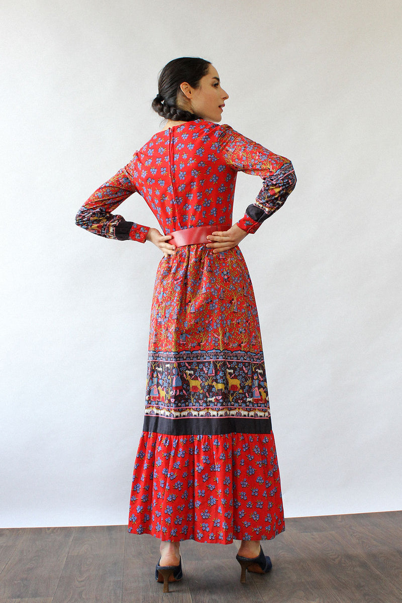 Barclay Novelty Print Maxi Dress XS/S