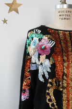 Marnie Embellished Angora Sweater  S/M