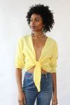 Phool Buttercup Tie-Front Top XS-M