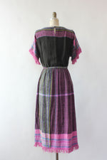 Dusk Woven Fringe Dress S/M