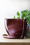 Woven Bucket Bag