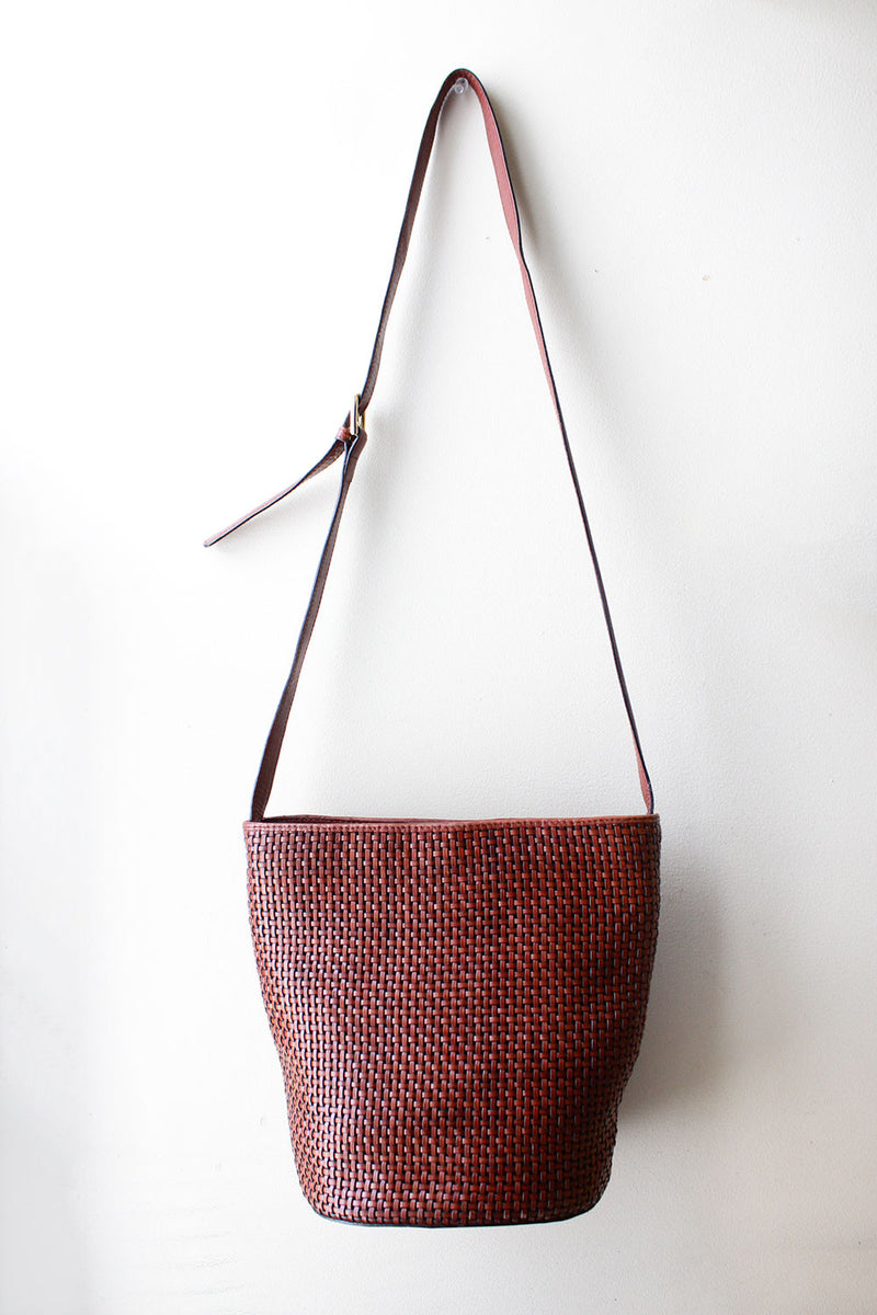 Woven Bucket Bag