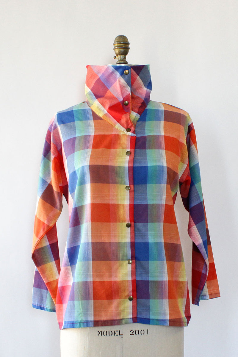 Rainbow Snap Top S/M