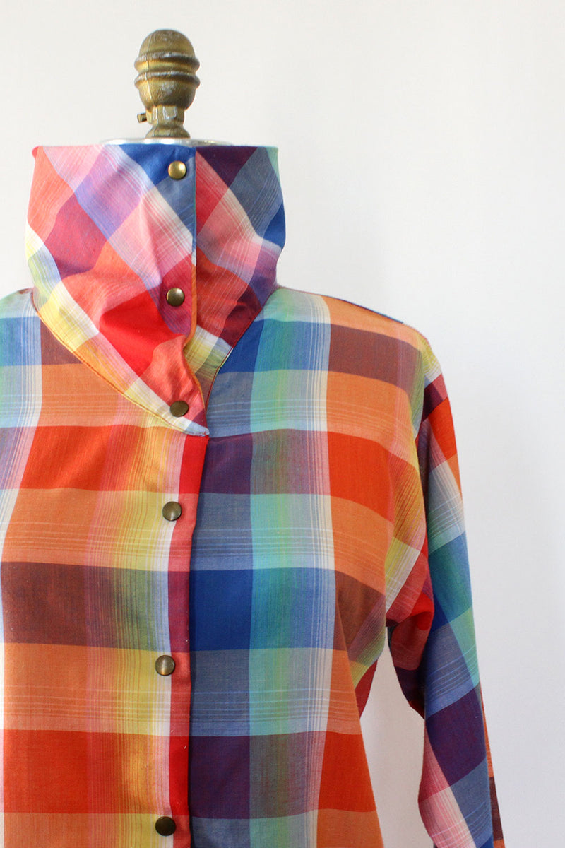 Rainbow Snap Top S/M