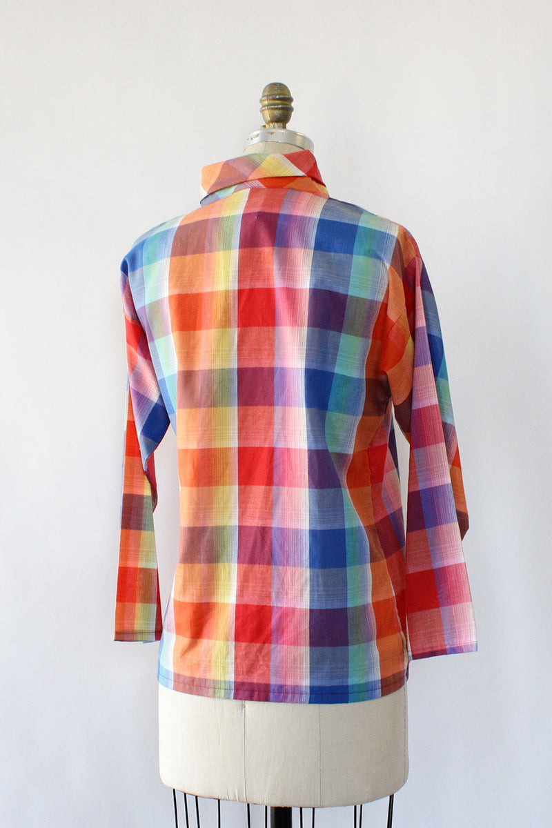 Rainbow Snap Top S/M
