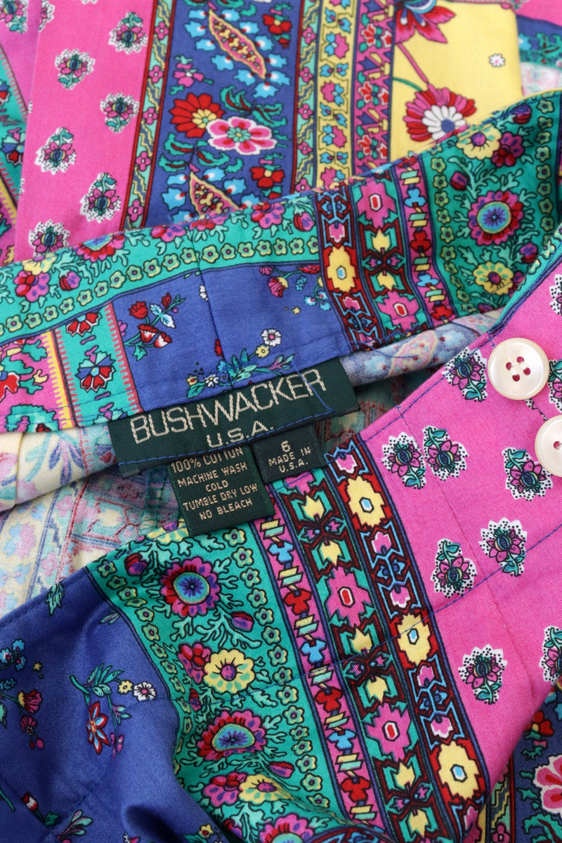 Patterned Patch Print 3pc Set S-S/M