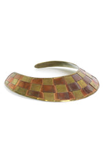 Woven Mixed Metal Choker