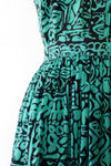 Lizsport Ruffled Print Ensemble M
