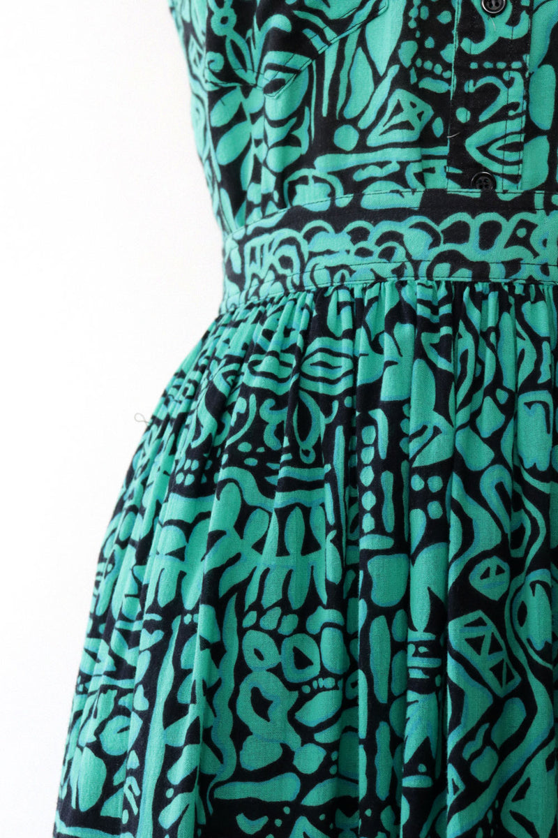 Lizsport Ruffled Print Ensemble M