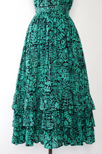Lizsport Ruffled Print Ensemble M