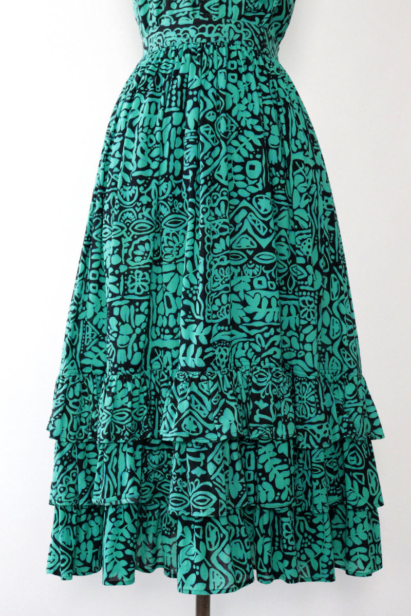 Lizsport Ruffled Print Ensemble M