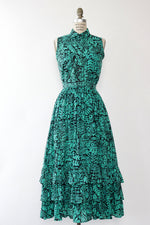 Lizsport Ruffled Print Ensemble M