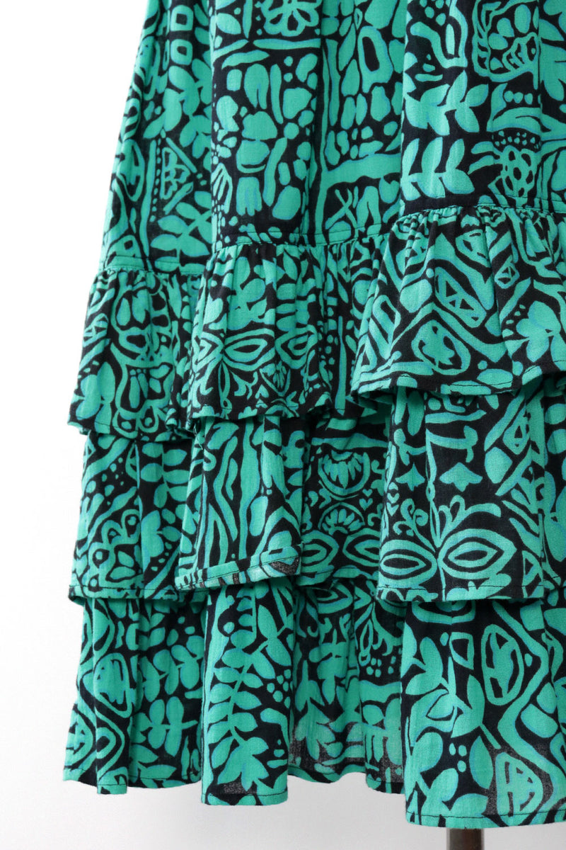 Lizsport Ruffled Print Ensemble M