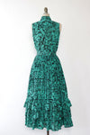 Lizsport Ruffled Print Ensemble M