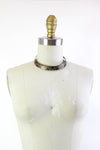 vintage triangle necklace