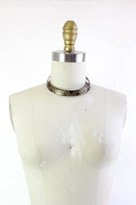 vintage triangle necklace